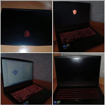 MSI gamer noutbuku, 1 ay istifadə olunub, artıq istifadə etməyə