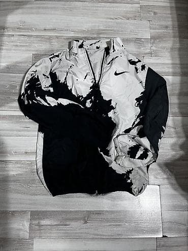 deri pencekler: Nike kişi/kadın yüngül küləkkeçirməz üst geyim (windbreaker) - Rəng — 1