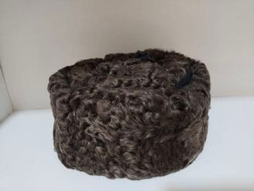 береты с рисунком: Qaraqalpaq papağı – təbii qıvrım xəz görünüşlü, silindrik formalı — 2