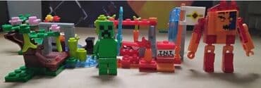 Minecraft LEGO dəsti, müxtəlif elementləri özündə birləşdirir: ağac — 1