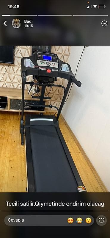 Qaçış trenajoru – çoxfunksiyalı, ev istifadə üçün. Xüsusiyyətlər: - — 1