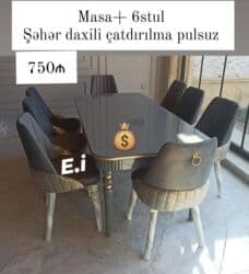 işlənmiş stol stul: Yeni, 6 stul — 1