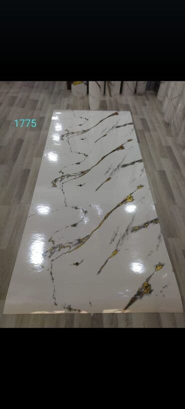 tökmə mermer: Mərmər effekti verən PVC divar və Yer üçün panellər. 1.Arxası özü — 27