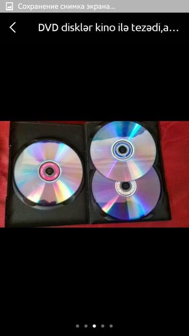 dvd disklər: DVD disklər tezədirlər,hər zövqə görə filmlər var(1-2-3-5)manata — 5