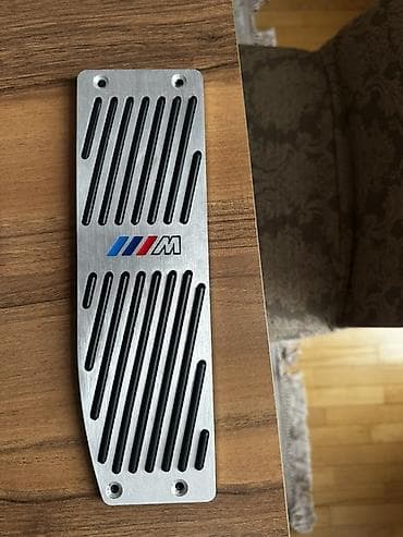bmw tekerleri: BMW M-Style alüminium pedal örtükləri dəsti - 3 hissə: qaz pedalı — 2