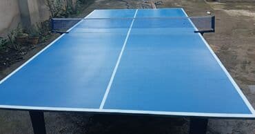 настольный теннис: 2 Tenis masası var . digəfi tam sağlamdır. onun şəkilləri əlimdə deyil — 2