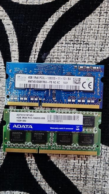 Планшеты: Оперативная память (RAM) ADATA, 4 ГБ, 2400 МГц, DDR4, Для ноутбука — 4