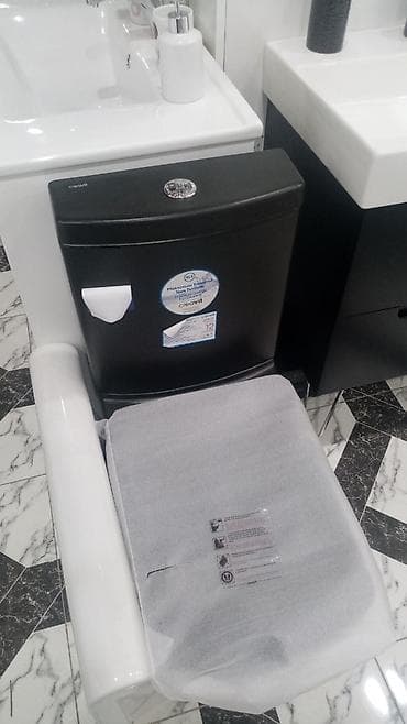 karta: Unitaz. Unitazlar. Qara rəng. Mat qara. Türkiyə istehsalidir. Soft — 2