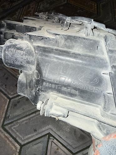 lamp: Komplekt, Yaxın və uzaq vuran işıqlar Hyundai, 2008 il, Orijinal, İşlənmiş — 8