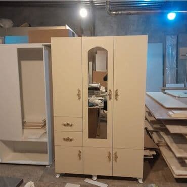 koridor şkafı: Açılan, 3 qapılı Düz dolab, Qarderob, paltar dolabı, Azərbaycan — 2