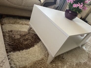 Sifarişlə salon mebeli: Kvadrat masa, Açılmayan, Təkərsiz — 2