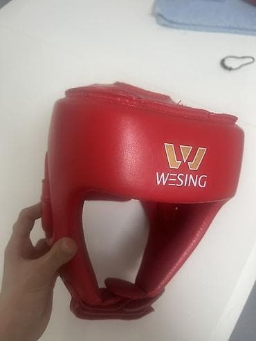 Dəbilqələr: Xaricden getizdirilib orginaldır.Wesing brendinin qırmızı rəngli döyüş — 4