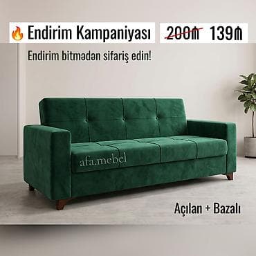 Ev üçün mebel: Divan, Yeni, Açılan, Bazalı — 3