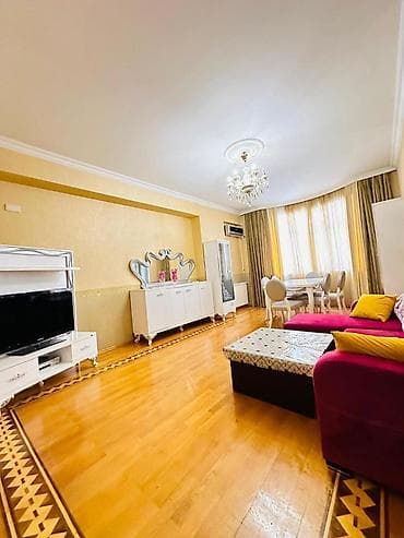 studio menziller: İcarəyə verilir 3 otaqlı yeni tikili 125 m², 8 Noyabr m. Kateqoriya — 4