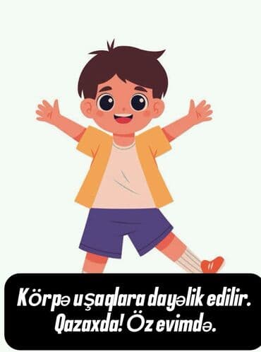 Subaru: Qazaxda evdə körpə uşaqlara dayəlik xidməti. - Məkan: Qazax, öz — 1