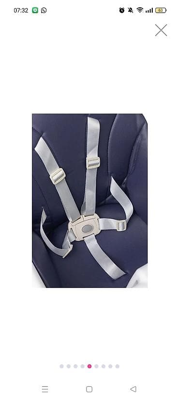 Nino 2-i 1-də uşaq yemək stulu - Hündürlüyü tənzimlənir: 59–85 sm - — 5