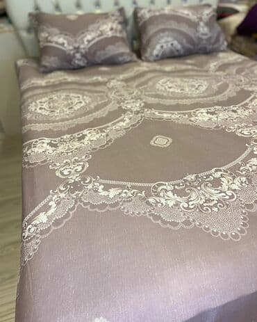 mələfə: Rezinli prostin (mələfə, çarşaf), yastıq üzü ilə birlikdə Ölçüləri — 12