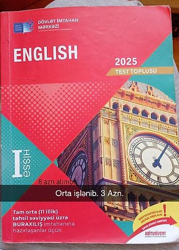 İngilis dili Testlər 11-ci sinif, DİM, 1-ci hissə