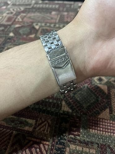 swatc: Qol saatı, Swatch, rəng - Gümüşü — 4