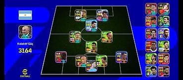 EFootball hesabı üçün güclü komanda heyəti - Komanda ölkəsi — 1