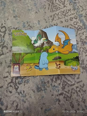 pokemon kartları: Hamisi 10 AZN McDonald's Pokemon Pokémon kolleksiya seti Məzmun: - 4 — 3