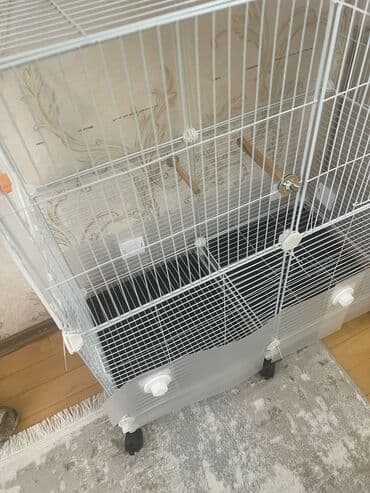 Ət: Qəfəs satılır təzədir
117 sm hündürlük,en 36 sm,uzunluq 72 sm — 3