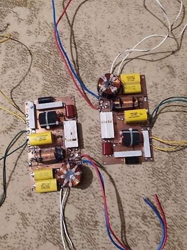 Məhsul: 2 ədəd passiv səs filtri (krossover) modulu – stereo cütlük