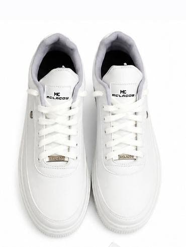 Ağ rəngli MC MCLACOS kişi krossovkası - Model: MC MCLACOS low-top - — 2