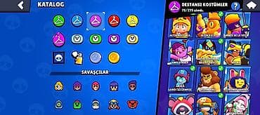 stranger things yumurta: Brawl Stars oyun hesabı – yüksək trofey və zəngin kosmetik kolleksiya — 8