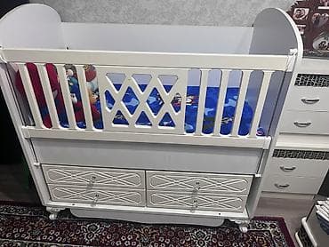 Oğlan və qız üçün, İşlənmiş, Dördbucaq, Beşik, Matras ilə — 3
