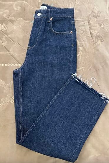 şalvar cins: Cinslər, Zara, XS, rəng - Göy — 1