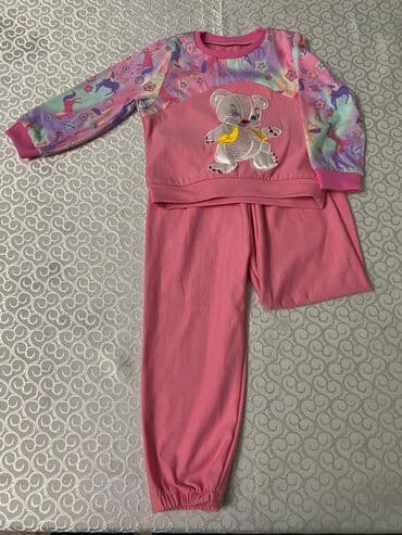 Uşaq geyim dəsti – 2 parça 2 yaşa uhğun - Dəst: uzunqol svitşot +