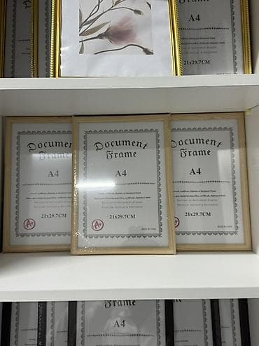 tibb şəkilləri: Çərçivə А4 (21 x 29.7 sm), Taxta — 1