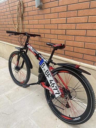 velosipedlər 16: BMX GTR dağ velosipedi - Rəng: qara/qırmızı dizayn, BMx GTR loqosu - — 2