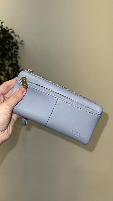 mini cantalar: Məhsul: Qara rəngli çoxfunksiyalı pulqabı/kiçik çanta - Material — 8