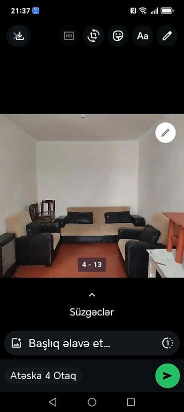 Binə qəsəbəsində kirayə sahə: 3 sot həyəti olan ayrıca (ayrıca