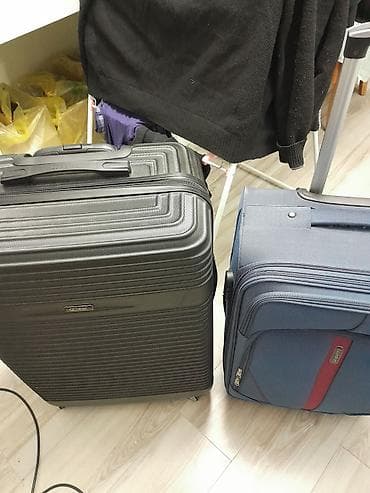 Çamadanlar: Sərnişin çamadanları dəsti - Model/Brend: - Qara sərt korpus – — 5