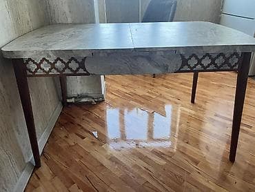 Mətbəx masası, Açılan, Laminat, Dördbucaq masa