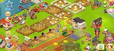 Hay Day hesabı/sahəsi – inkişaf etmiş təsərrüfat - Səviyyə: 35