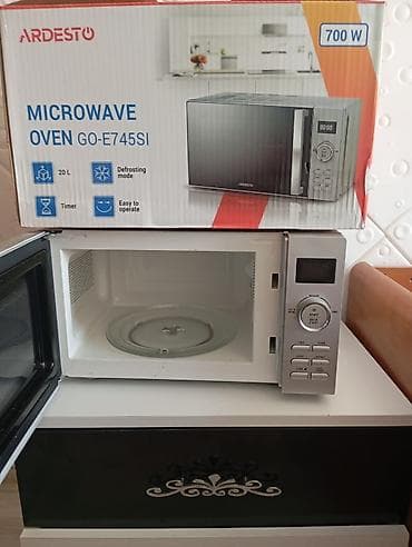 qizdirci: Ardesto GO-E745SI mikrodalğalı soba - Güc: 700 W - Həcm: 20 litr - — 2