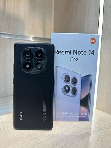 kontakt redmi: Satılır: Smartfonlar 1) Xiaomi Redmi Note 14 Pro. - 200MP AI kamera — 1