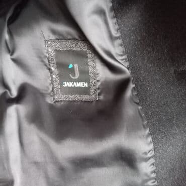 kişi dəri godəkcə: Jakamen kişi palto - Rəng: qara - Kəsim: klassik, dizə qədər uzunluq — 4