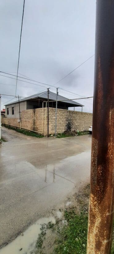 zaqatala satiliq evler: Binə 4 otaqlı, 110 kv. m, Təmirsiz — 1