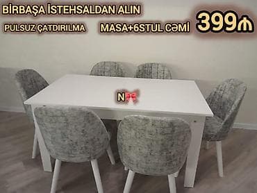 Satılır:*Birbaşa istehsalçıdan endirimli masa dəsti*💥 *Qısa müddətli — 1