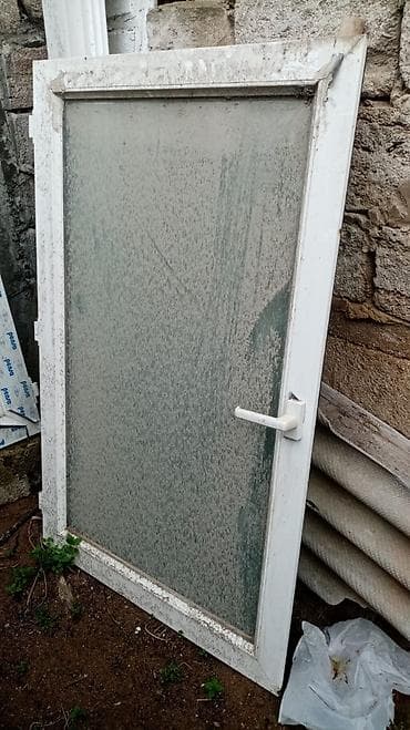 wuwe qapilar: Plastik (PVC) qapı-pəncərə dəsti - Material: ağ PVC profil - — 4