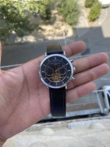 patek philipe: Klassik üslubda mexaniki qol saatı Xüsusiyyətlər: - Korpus: parlaq — 2