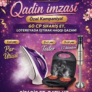 bag evi axtariram qalmaga: Promouter, Qadın — 2