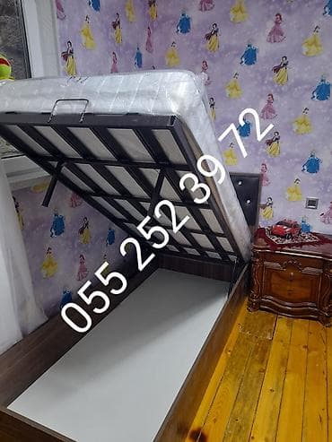 Çarpayılar: Yeni, Təknəfərlik çarpayı, Bazalı, Matras ilə, Siyirməsiz, Azərbaycan — 6