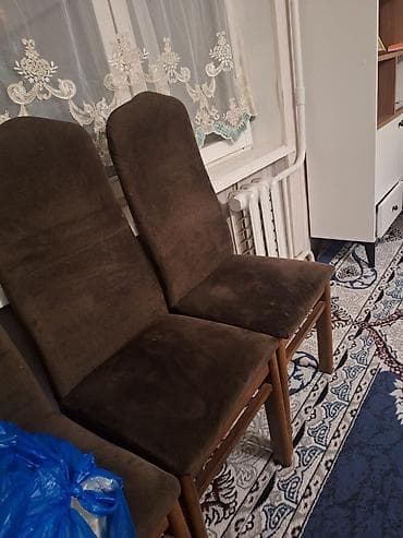 Для гостиной, Б/у, Нескладной, Стул — 2