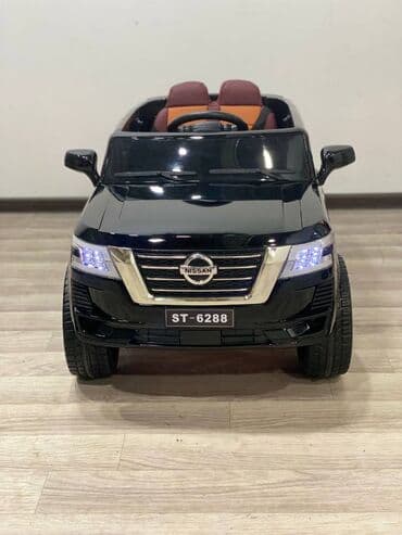 7 yaş: Uşaq elektrik cipi "Nissan" M 4837EBLR (4WD tam ötürücülü). İki — 2